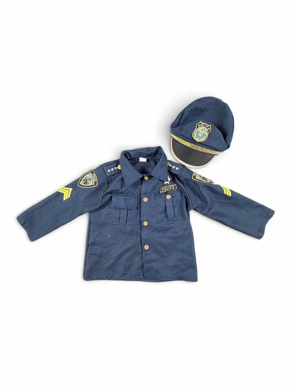 Spooktacular Creations Kids Police Officer Halloween Costume Navy Small 5-7